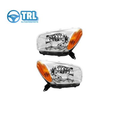 China 8113042310 Toyota Rav4 Headlights In Original Size White / Chrome / Black 8117042310 for sale