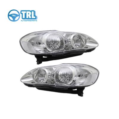 China 8111002360 Toyota Corolla US LE CE Headlights Front And Rear Lamp Chrome Halogen For Car Model 8111002190 for sale