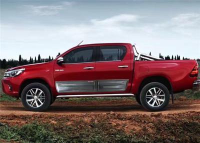 Китай Чёрные части для отделки кузова автомобиля Toyota Hilux Revo 2015 2016 2017 стиль TRD Боковая защитная пластина продается