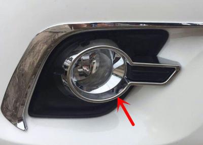 China TOYOTA New Hilux Revo 2015 2016 Fog Light Garnish Chromed Bumper Light Bezels for sale