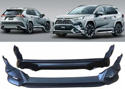 China Trade TRD Style Body Kits Front And Rear Bumper Covers For Toyota Rav4 2019 2020 for sale