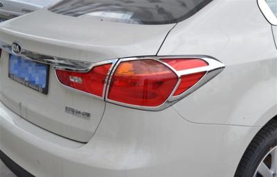 China 2013 2015 Kia K3 Far Light Covers Plástico ABS Tail Lamp Cover Guarnição à venda