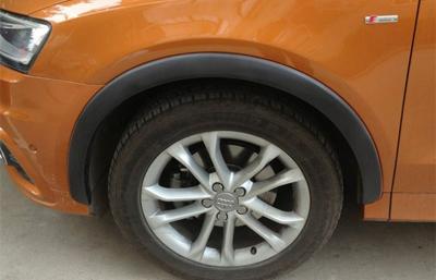 China AUDI Q3 2012 Wheel Arch Flares Black Rear Wheel Arch Protectors for sale