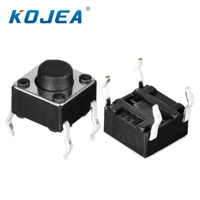 China 1NO KEJIAN TVDP01 6*6*5 Momentary Tactile Switch Dip Through Hole for sale