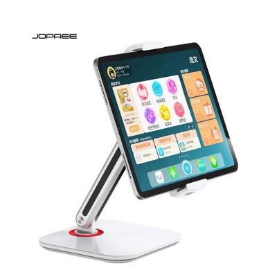 China Base Adjustable Solid Height Square Stand Adjustable Folding Stand For Phones Tablets for sale