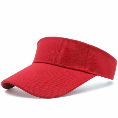 China Colorful Character Promotion Custom Design Women Man Embroidery Sun Visor Hat Cap For Golf for sale