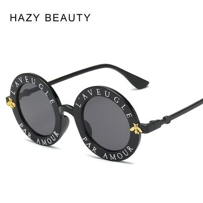 China Fashion Sunglasses Round Unique Retro Sun Glasses Fashion Brand Designer Women Sunglasses Distinctive Men Sunglasses for sale