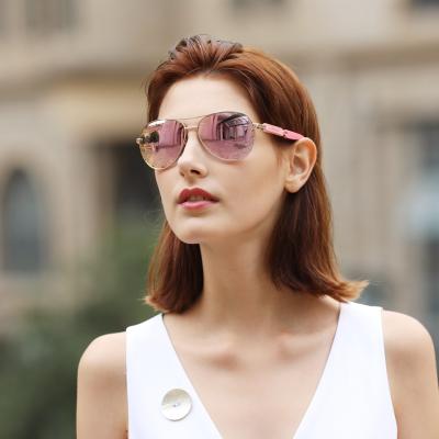 China Fashion sunglasses 2021 pink sunglasses women polarized sunglasses 2021 driving pilot sunglasses men ladies sunglass for sale