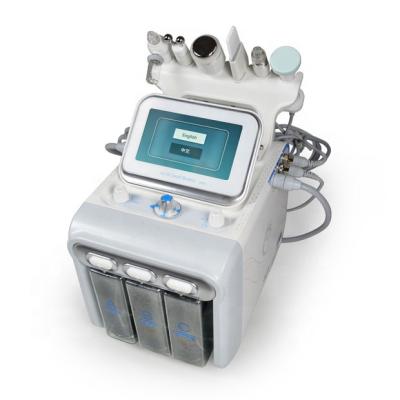 China 6 IN 1 O2 H2 Aqua Exfoliators Peeling Microdermabrasion Machine/Hydra Facial Dermabrasion Machine/Hydraulic Microdermabrasion for sale