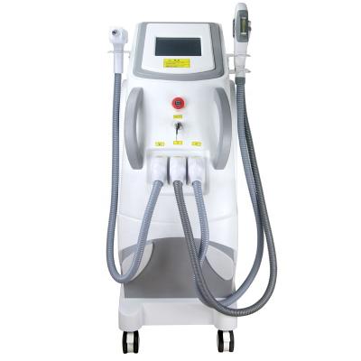 China Multifunction Acne Treatment 4IN1 SHR IPL Hair Removal ND Yag Laser Tattoo Removal RF Beauty Salon Equipment for sale