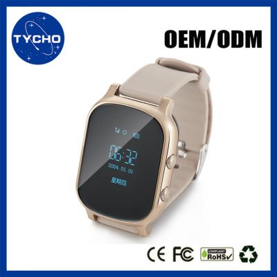 China GPS Tracking SOS Alarm Panice Button Personal Watch GPS Tracker 2G 3G 4G G-sensor GPS Watch for sale