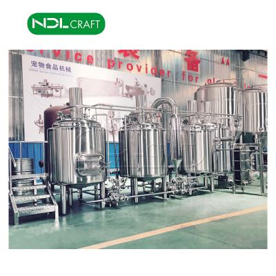 China Factory Bar Used Microbrewery Equipment Beer Brewing Making System Cost 3 Barrel Brewhouse for sale