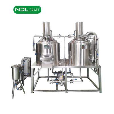 China Home Beer Brewery Equipment 100 Liter Micro Brewery Equipment 100 Liter Fermenter Conical Fermentation Tanks for sale