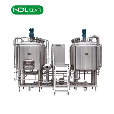 China Hotels Beer Brewing System 10hl Micro Brewhouse Brewery Manufacturing Equipment for sale