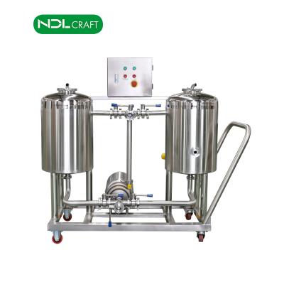 China Beer Brewery Industry Beer Brewing Equipment SUS304 CIP Cleaning Gasket In Place For Beer Production Line Australia USA Hot Water Cleaning for sale