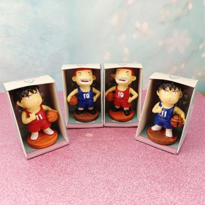 China NEW Europe and America boutique basketball boy toy crafts sports boy gift doll decoration cake topper for cake decoration for sale