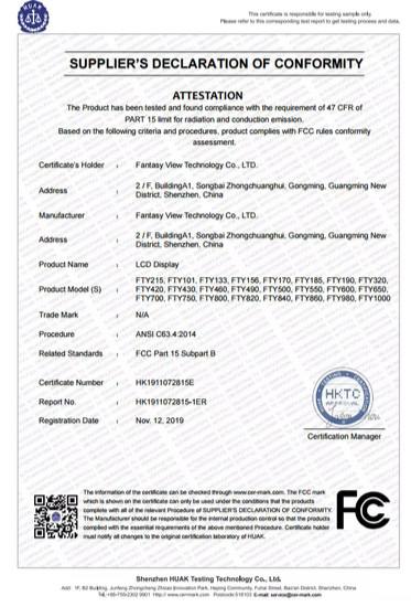 FCC - Zhengzhou Karry Amusement Equipment Co., Ltd.