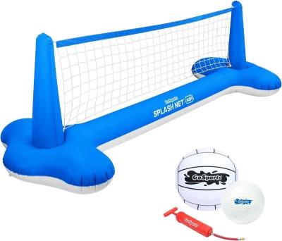 China Water and Land Activities Inflatable Beach Volleyball Net with Customized Design for sale