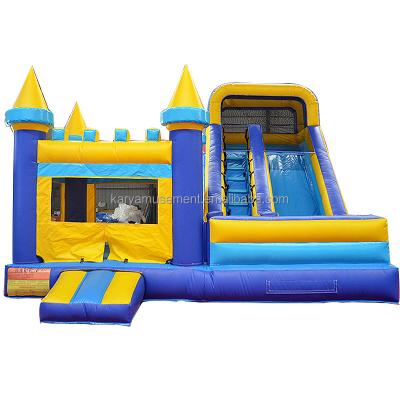 China Blower Repair Kits Package Bag Commercial PVC Inflatable Combo Castle Slide for Kids for sale