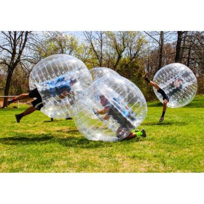 China CE 220v or 110v Inflatable Toy PVC/TPU 1.5m Diameter Transparent Bumper Ball for Kids for sale