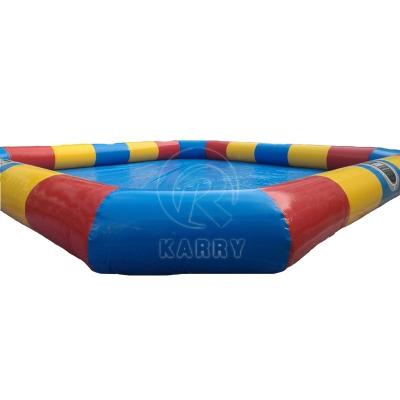 China Water Entertainment Backyard Inflatable Pool Enjoy Bumper Boats or Zorbing Water Balls for sale