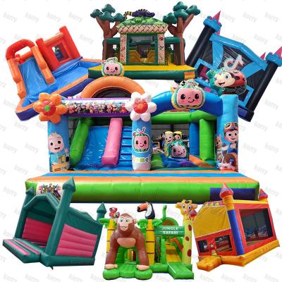 China Small Size Inflatable Bee Garden bouncy Castle for Indoor Outdoor Entertainment for sale