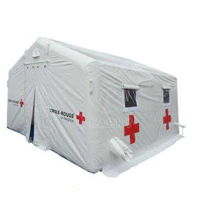 China KR-IT-920-1 0.45mm Plato PVC Tarpaulin Inflatable Medical Tent  5*8*4.5m for sale