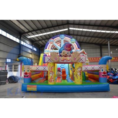 China CE Blower and Repair Accessories Included Castle Slide Combo for Inflatable Jumping Castle for sale