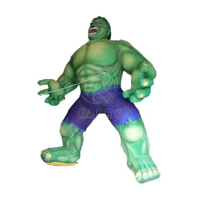 China Outdoor Advertising Inflatable Giant Hulk and Spiderman Model for Eye-Catching Events for sale