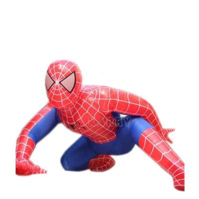 China Customized Colorful Marvel Superhero Inflatable Spider Man Advertising PVC Material for sale