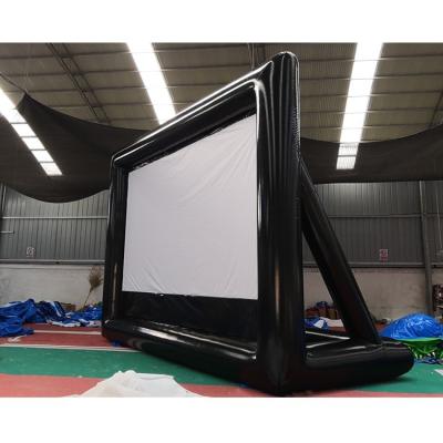 China EN71/CE Certified Super Fun Inflatable Castle Movie Screen for Outdoor Advertising for sale