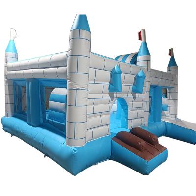 China Latest Popular Inflatable Obstacle Castle House Combo Interior Slide for Party Rentals for sale