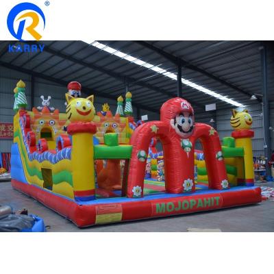 China Customized Logo Acceptable Portable Circus Bouncy Castle for Shopping Mall Amusement for sale