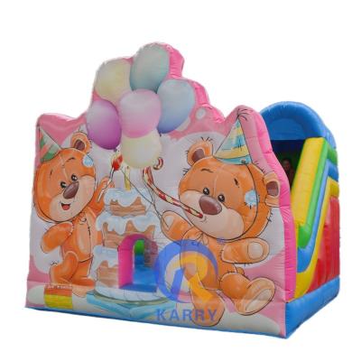 China Popular Design Birthday Bear Inflatable Bouncer for Kids' Jumping Fun at Party Events for sale