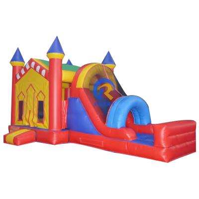 China PVC Inflatable Jumper Castle Bouncer Combo for Unisex Party Business Moonwalk for sale