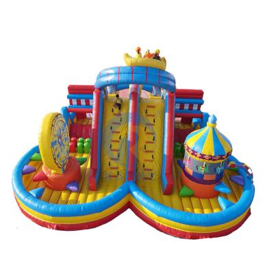 China Large Inflatable Bouncer Jump Bouncing Castle Slide for Unisex Joy City Water World for sale