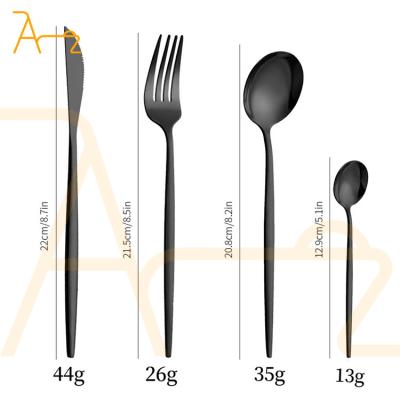 China Sustainable Wholesale Wedding Supplies Stainless Steel Flatware Sets 304 Spoon Forks And Knife Classical Retro Gold Luxury Cutlery Set for sale