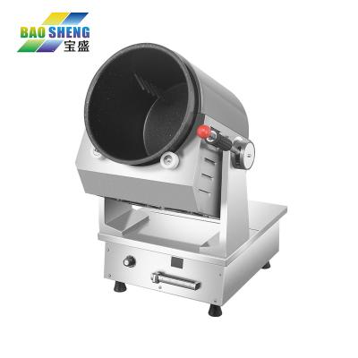 China Deli Restaurant Cooking Robot Turning Automatic Wok Cooking Frying Fried Rice Machine For Restaurant Machine Cooker Robot for sale