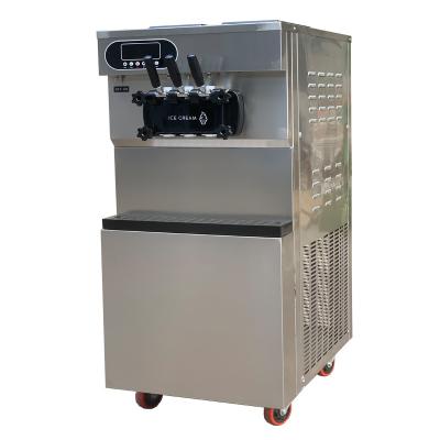 China Commercial 3 Flavor Ice Cream Maker Machine Outdoor Ice Maker Machine Ice Cream Making Machine for sale