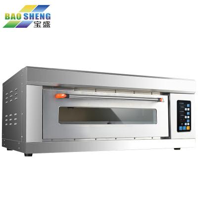 China 2023 Electric Tray Garth Food Bread Baking Midea Biscuit Product Traditional Hot Deck 6 Commercial 3 Ovens For Bakery Shop Hotel Kitchen for sale