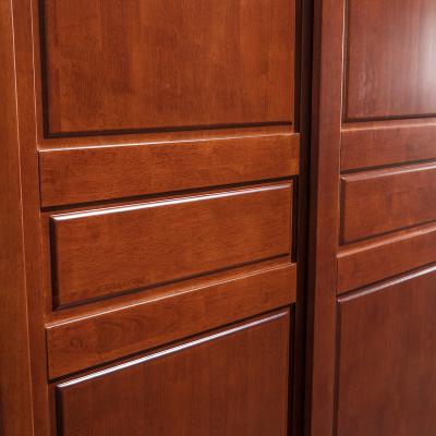 China New Modern Wood Eco-friendly Design Wardrobe Simple Wardrobe Home Furniture Home Furniture Wardrobe for sale