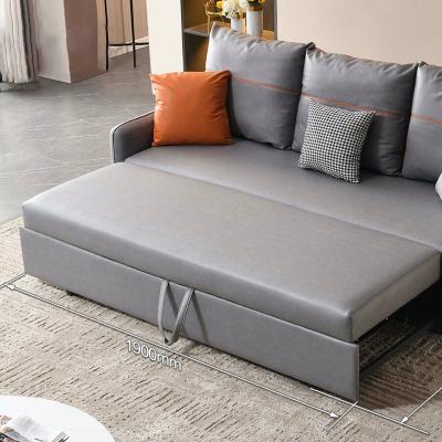 China Sitting And Lying Folding Sofa (Others) Adjustable Multifunction Sofa Bed Living Room for sale