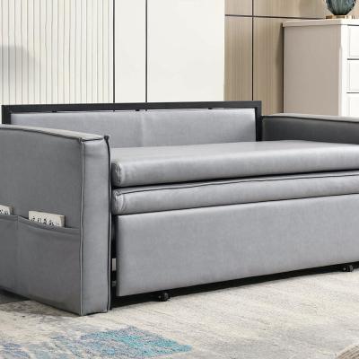 China (Others)Nordic Style Metal Frame Adjustable Sofa Bed Furniture With Armrest for sale