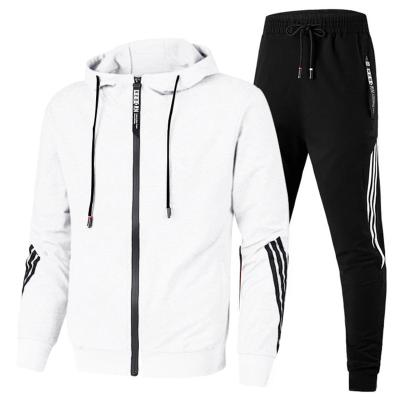 China Wholesale Men's Sportswear Suits Anti-Wrinkle Comfortable Jogging Slim Fit Custom Made Tracksuit Men for sale