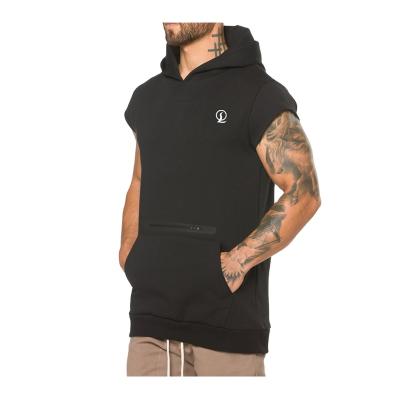 China China Cotton Sweatshirts Wholesale Soft Fit Men's Anti-pilling Hoodies Custom Sweatshirts Sleeveless for sale