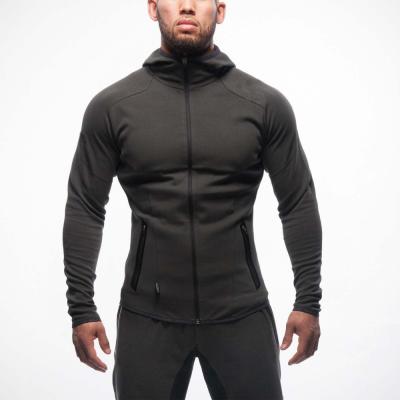 China Anti-pilling Mens Athletics Muscle Fitted Hoodie Design Tight Fit Hoody Low Moq Sample Welcome Paypal Accept for sale