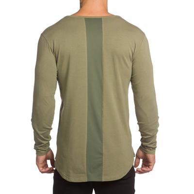 China Customized Sporty Wear Customized Men's Anti-Pilling Long Sleeve Fitted Shirt for sale