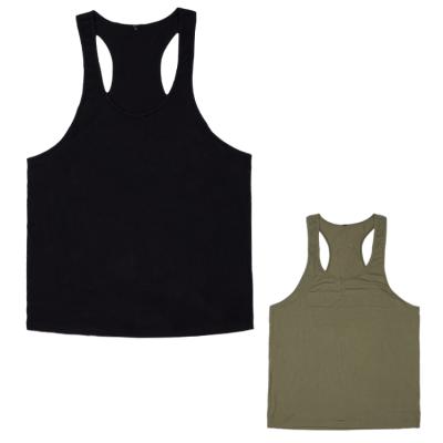 China China Anti Shrink OEM Custom Design Mens Tank Tops, Sleeveless Running Black Breathable Sports Tank Tops Mens for sale