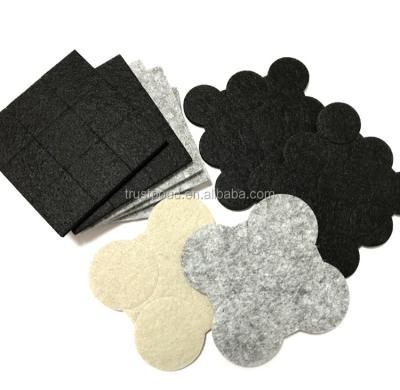 China 2018 eco-friendly new self-stick furniture felt pad with strong adhesive for chair leg floor protectors for sale