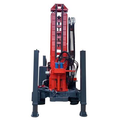 China Farms 180m Deep Hydraulic Drive TZ-180 Water Well Drilling Rig for sale